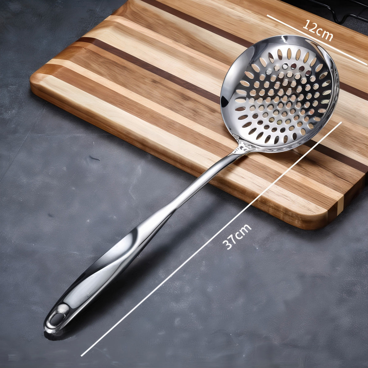 7-Piece Seamless Design Stainless Steel Kitchen Utensil Set