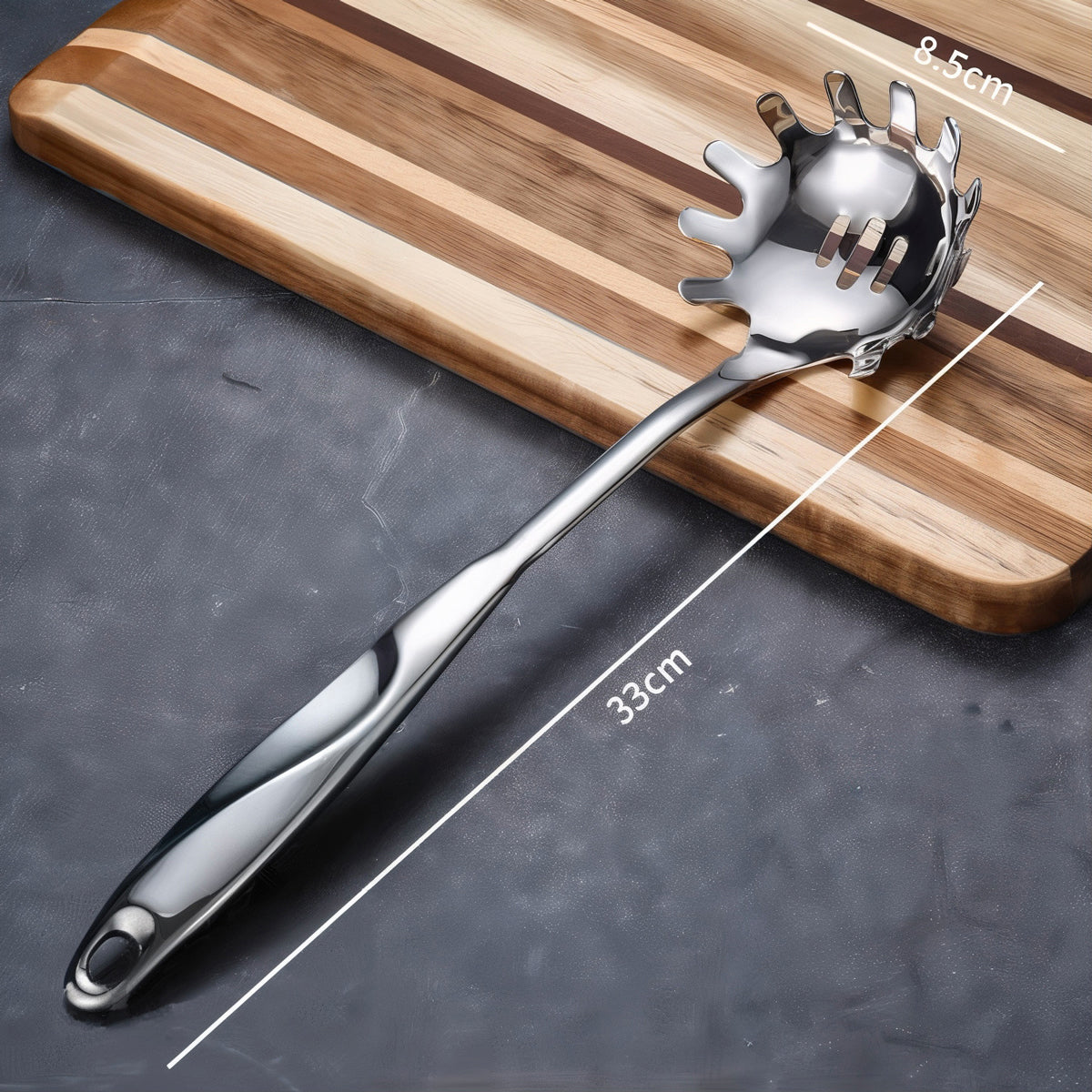 7-Piece Seamless Design Stainless Steel Kitchen Utensil Set