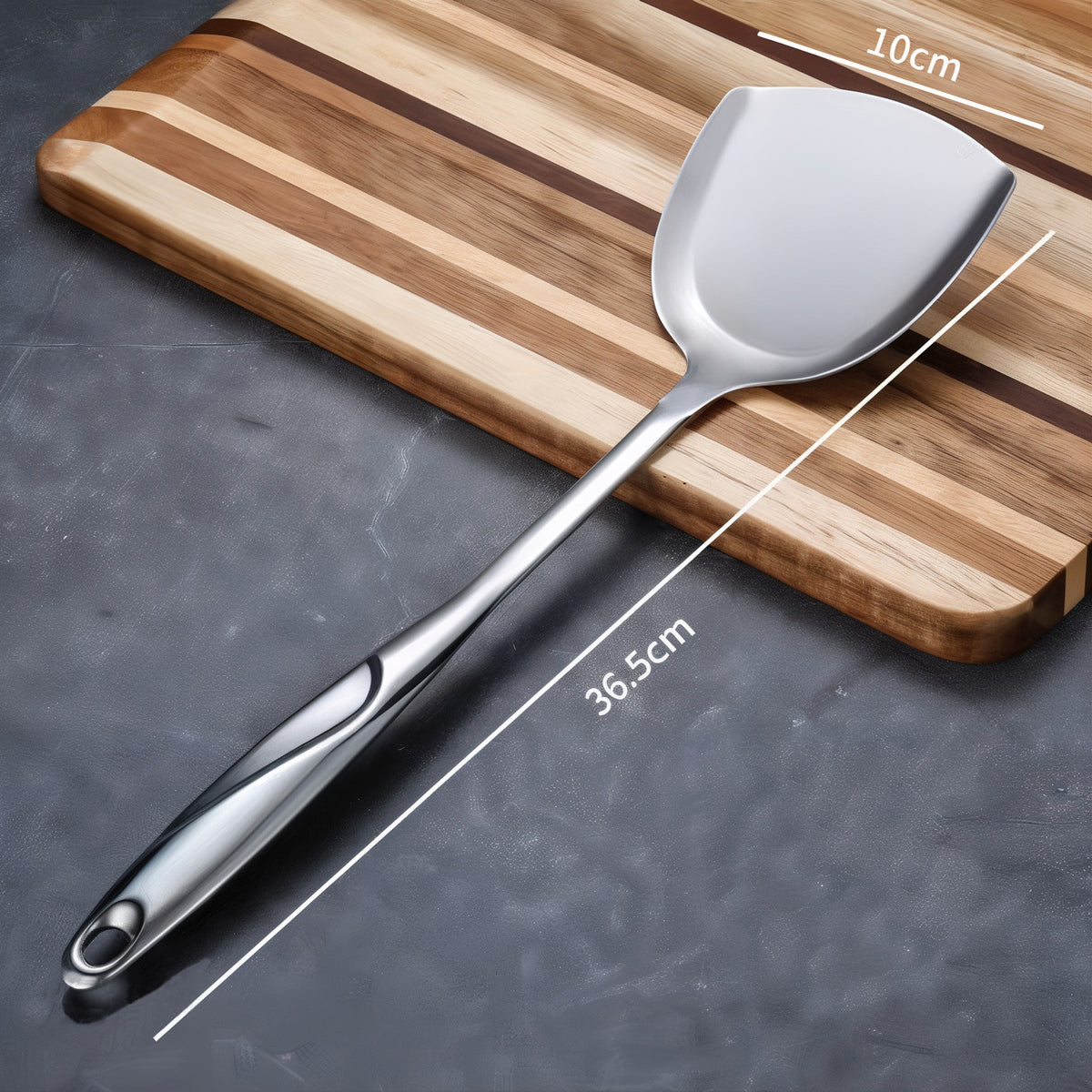 7-Piece Seamless Design Stainless Steel Kitchen Utensil Set